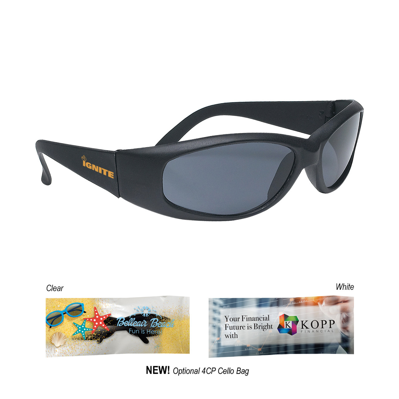 Custom Wraparound Sunglasses 6229