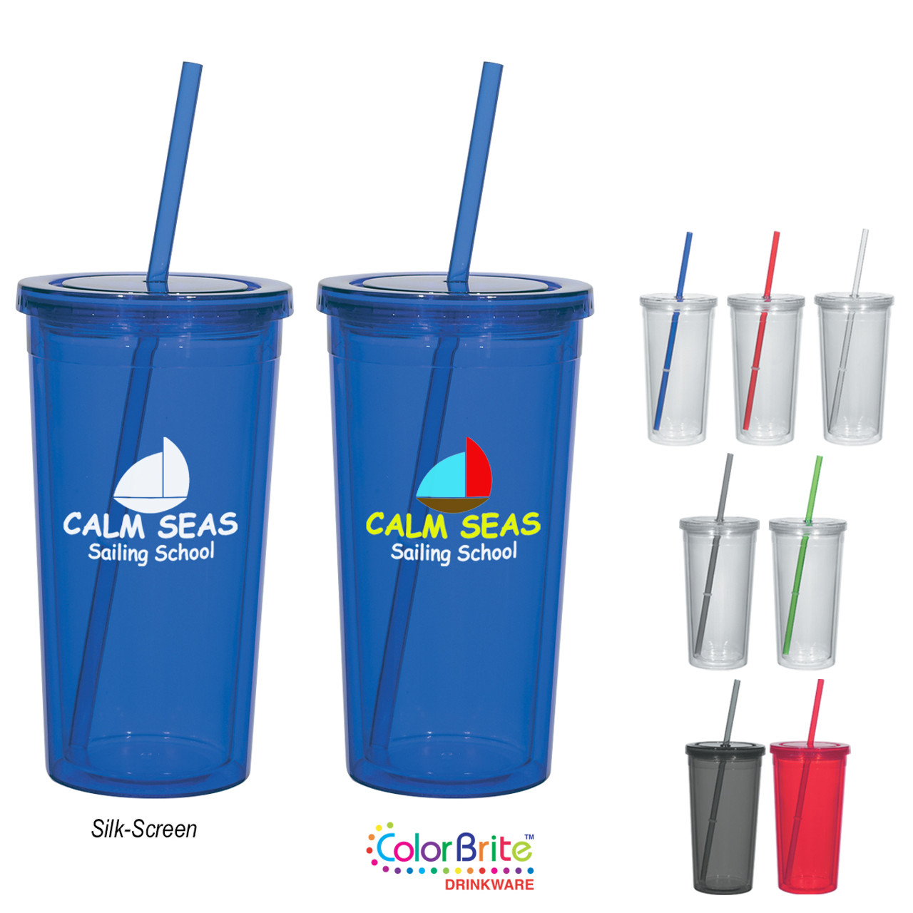 Custom 24 Oz. Newport Acrylic Tumbler 5868