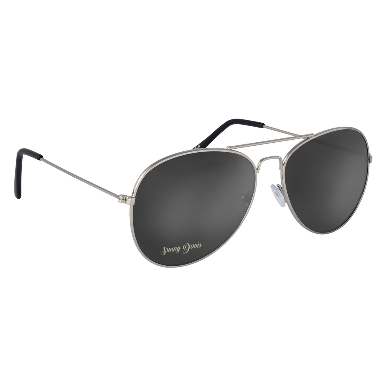 Custom Color Mirrored Aviator Sunglasses 6245