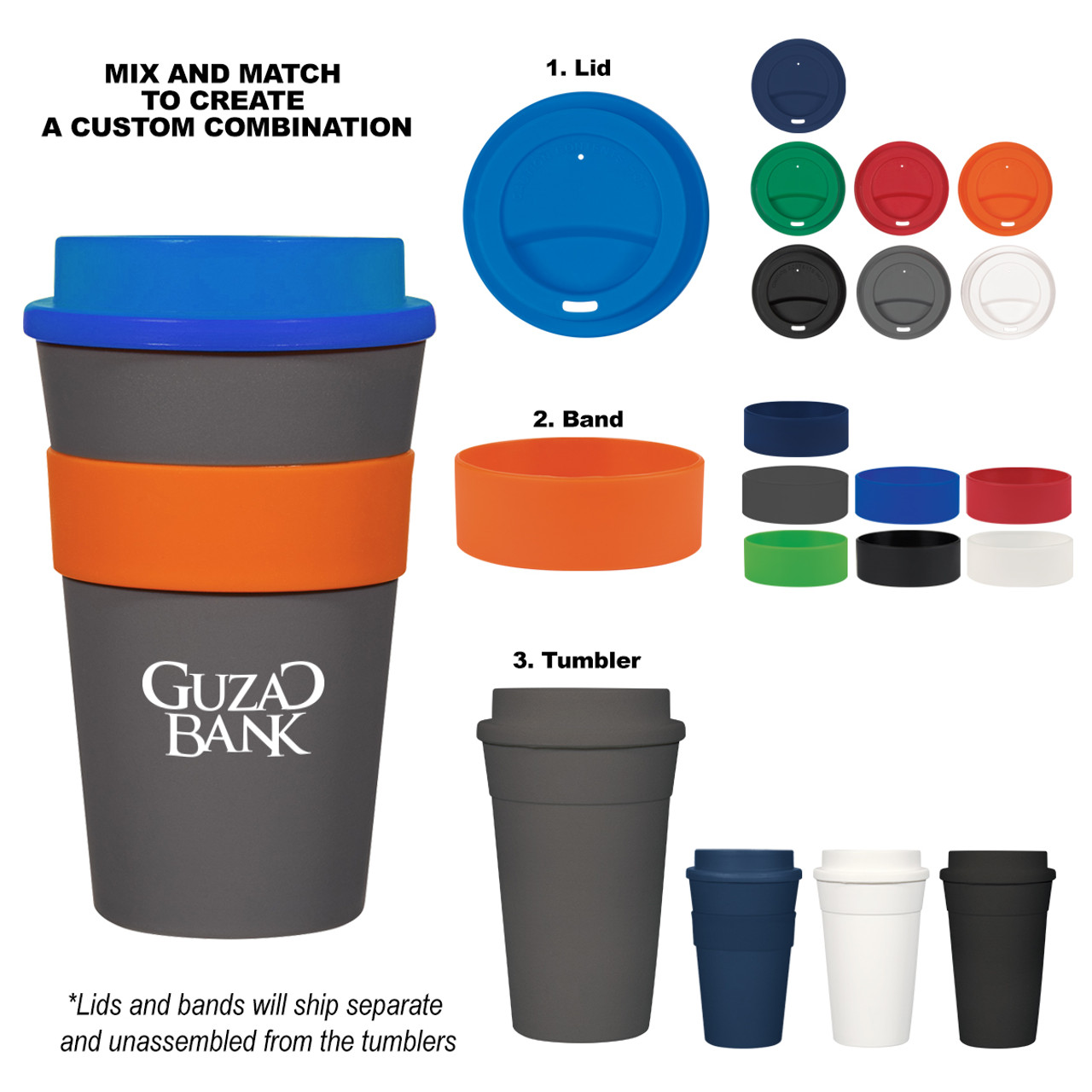 Custom 16 Oz. Travel Tumbler 5766