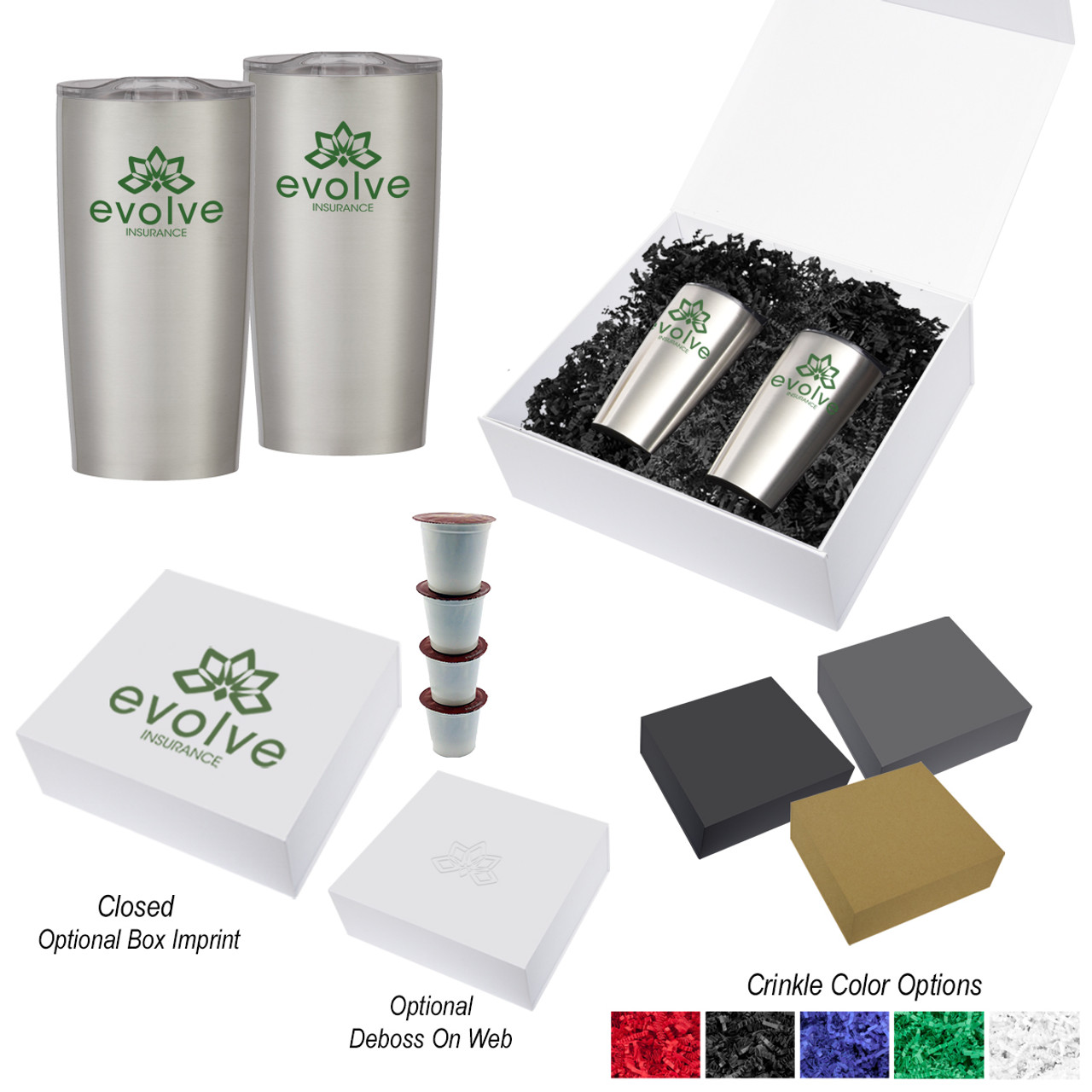 Custom 20 Oz. Himalayan Tumbler Gift Set 9870