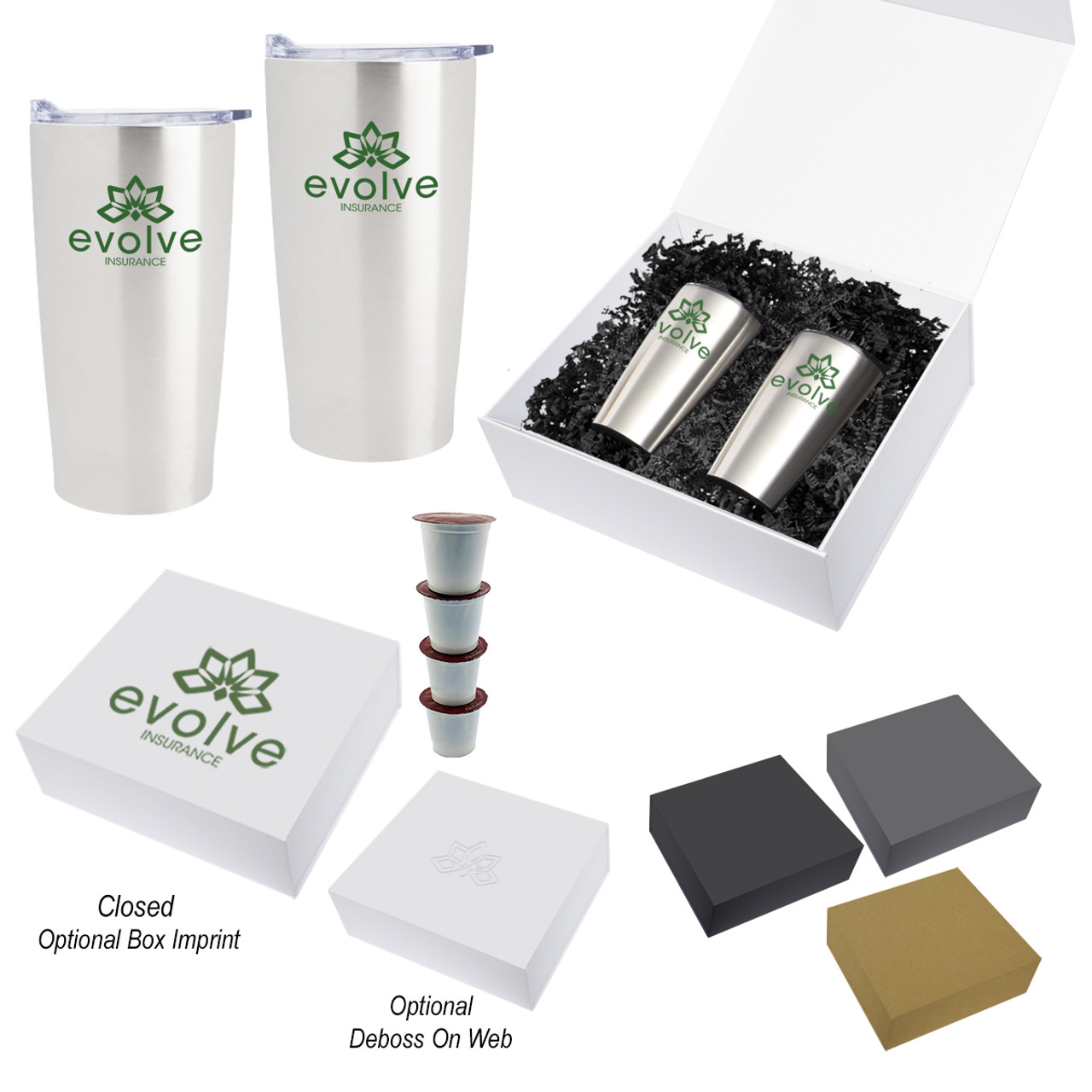 Custom 20 Oz. Himalayan Tumbler Gift Set 9870