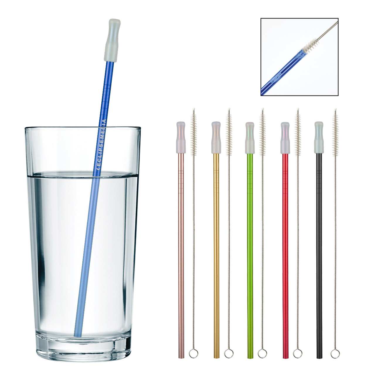 Custom Park Avenue Stainless Steel Straw 5212