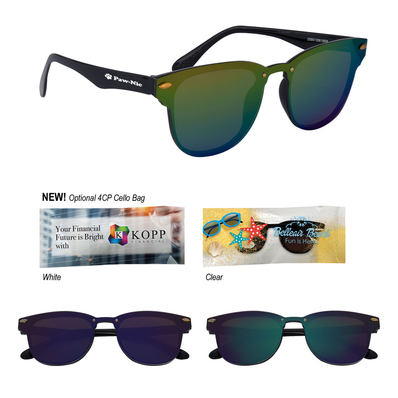 Custom Outrider Harbor Sunglasses 6256