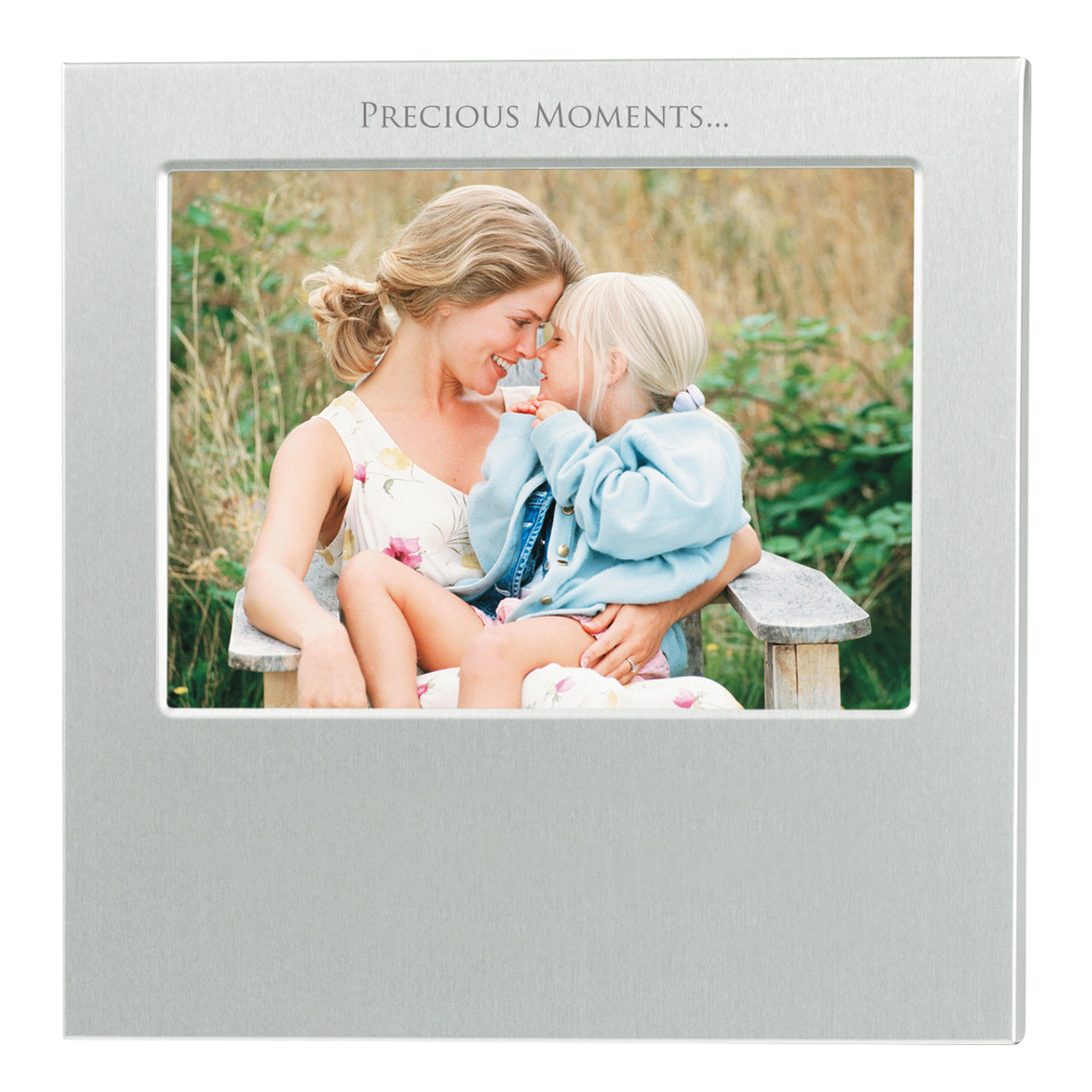 Custom 4" x 6" Dazzling Aluminum Photo Frame 4964