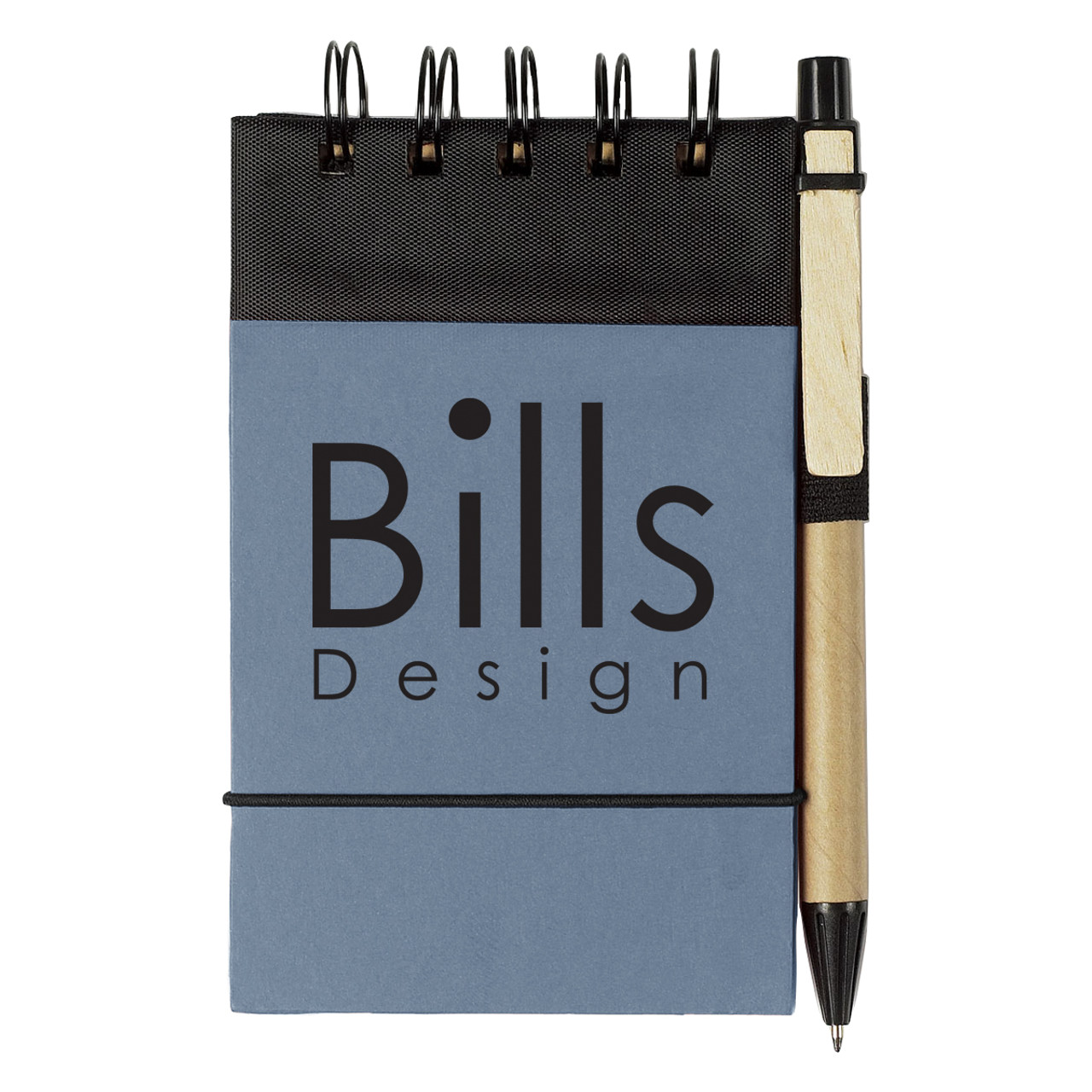 Custom Eco-Inspired Spiral Jotter & Pen 6110