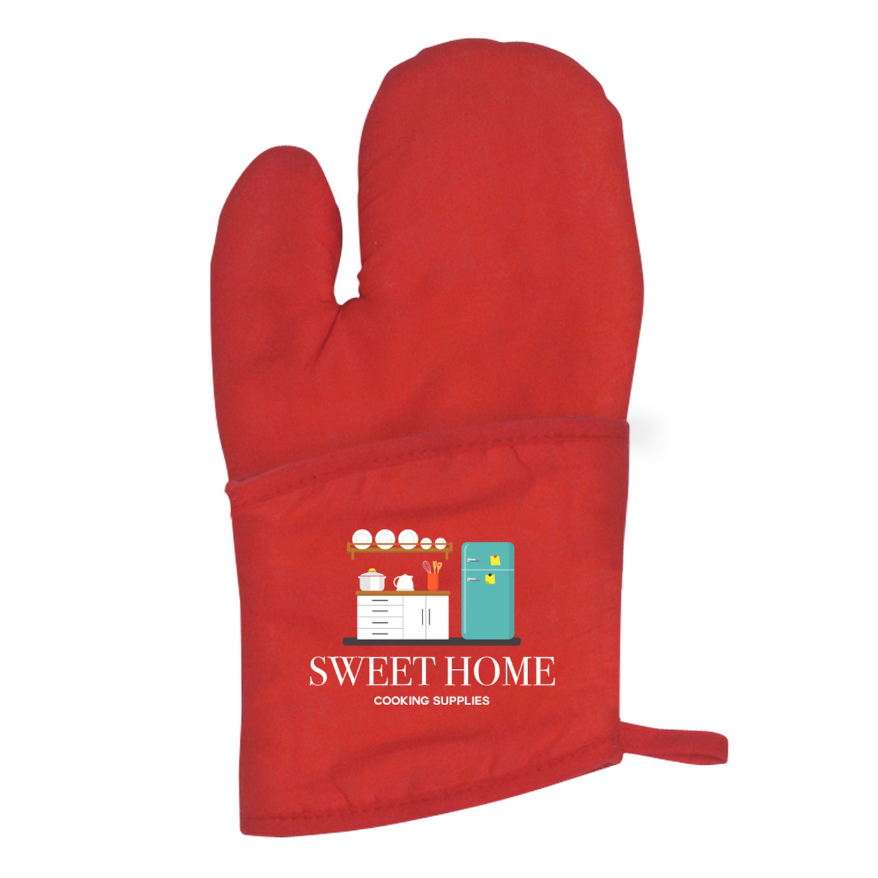 Custom Quilted Canvas Oven Mitts