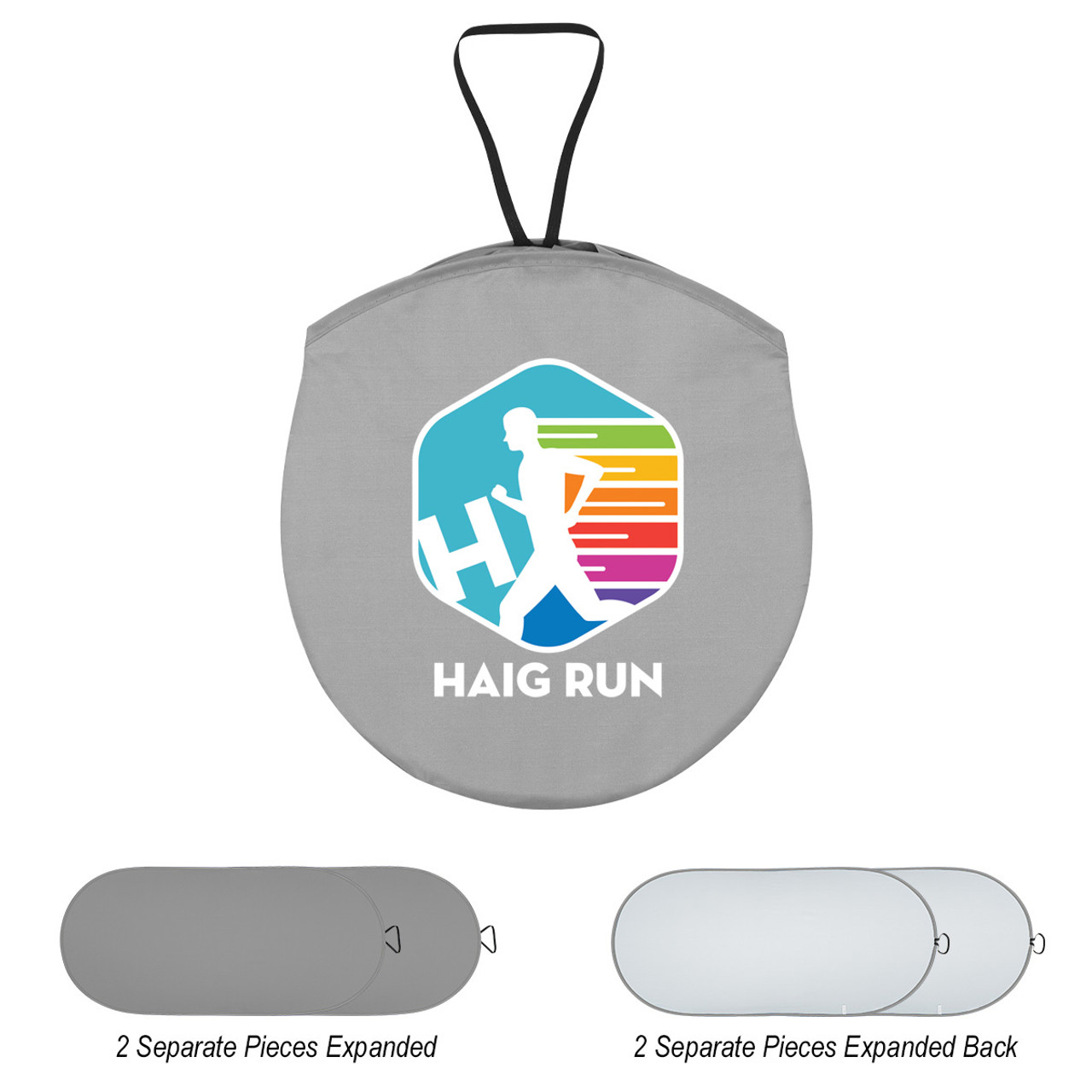 Custom Collapsible Automobile Sun Shades 7037