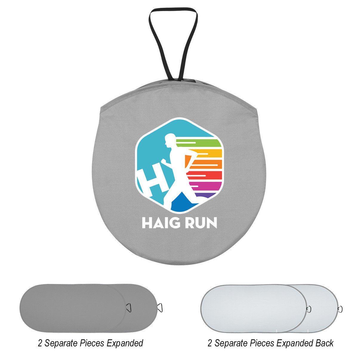 Custom Collapsible Automobile Sun Shades 7037