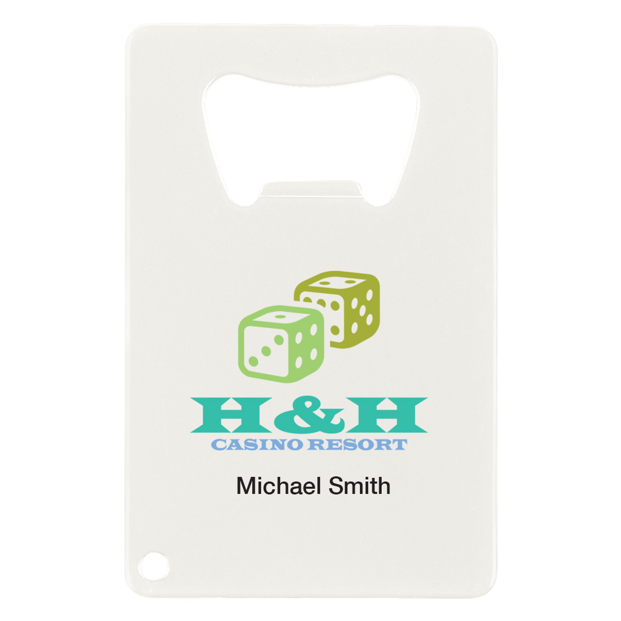 Custom Credit Card Shaped Bottle Opener 178