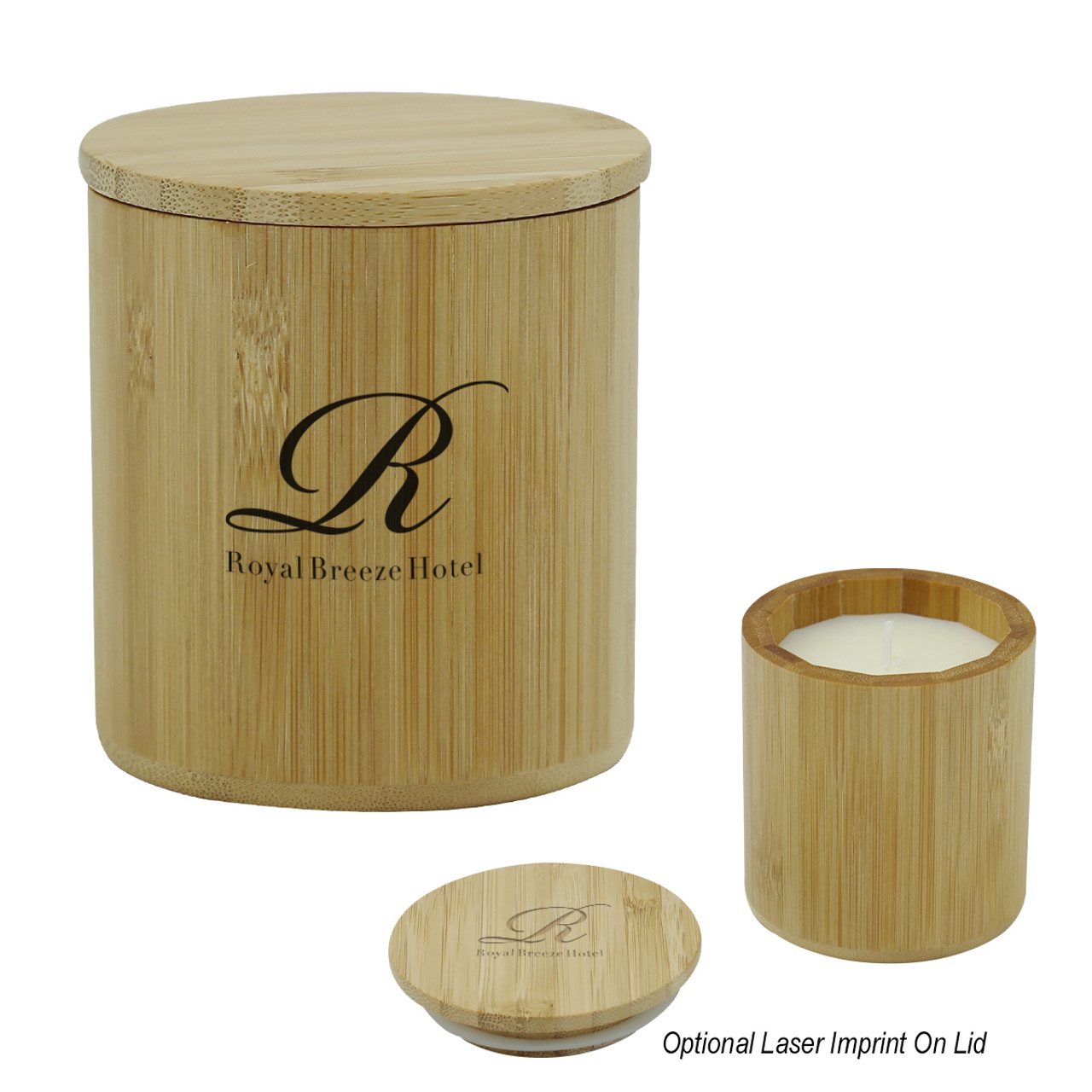 Custom Bison Lane Bamboo Candle 85002