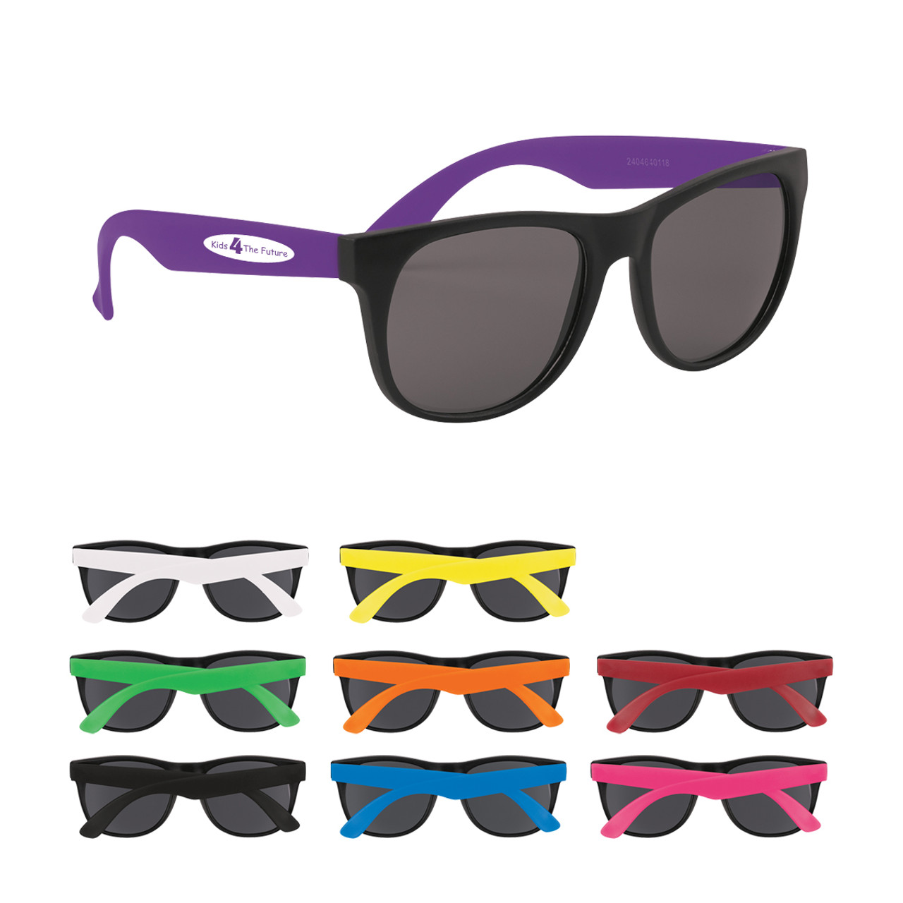Custom Youth Rubberized Sunglasses 3999