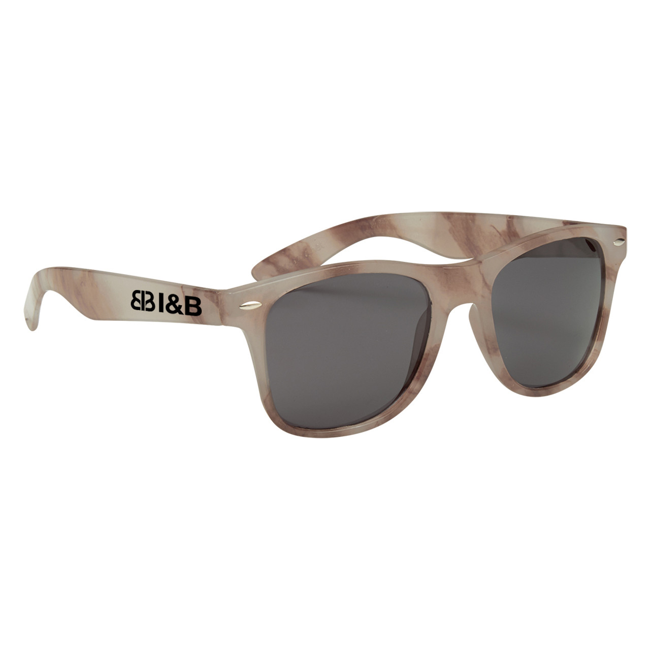 Custom Marbled Malibu Sunglasses 6258