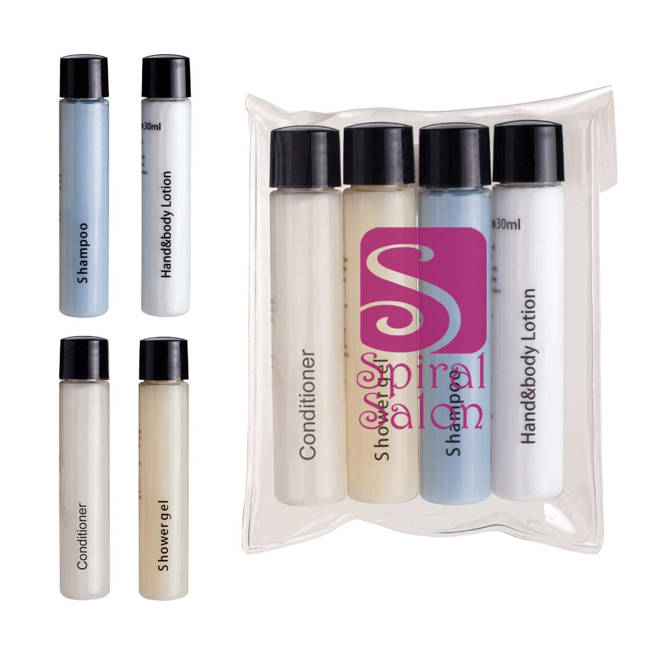 Custom 4-Piece Travel Amenities Kit 9096