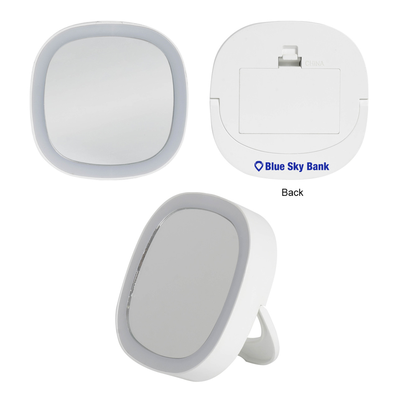 Custom Illumination Mirror With Stand 20013