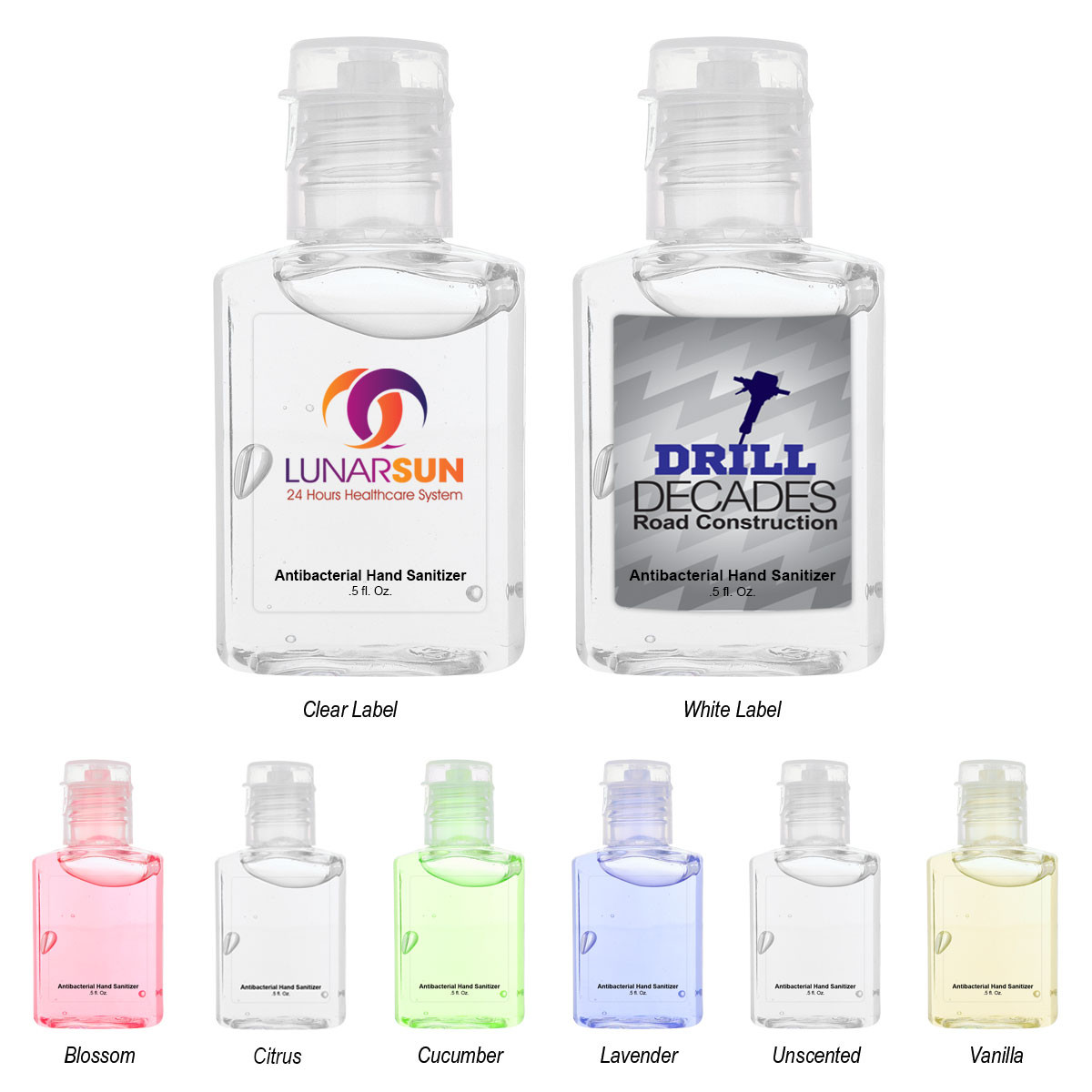 Custom .5 Oz. Hand Sanitizer 9067