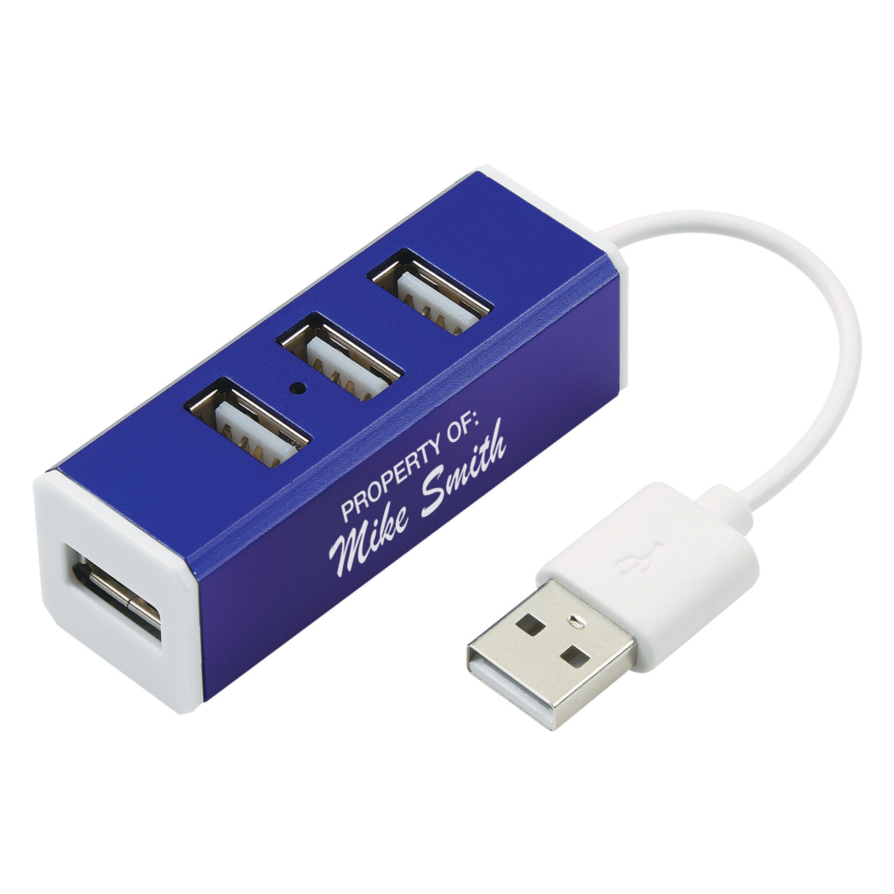 Custom 4-Port Aluminum USB Hub 2832