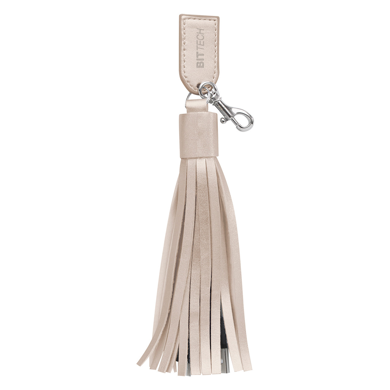 Custom 2-In-1 Charging Cables On Tassel Key Ring 2966