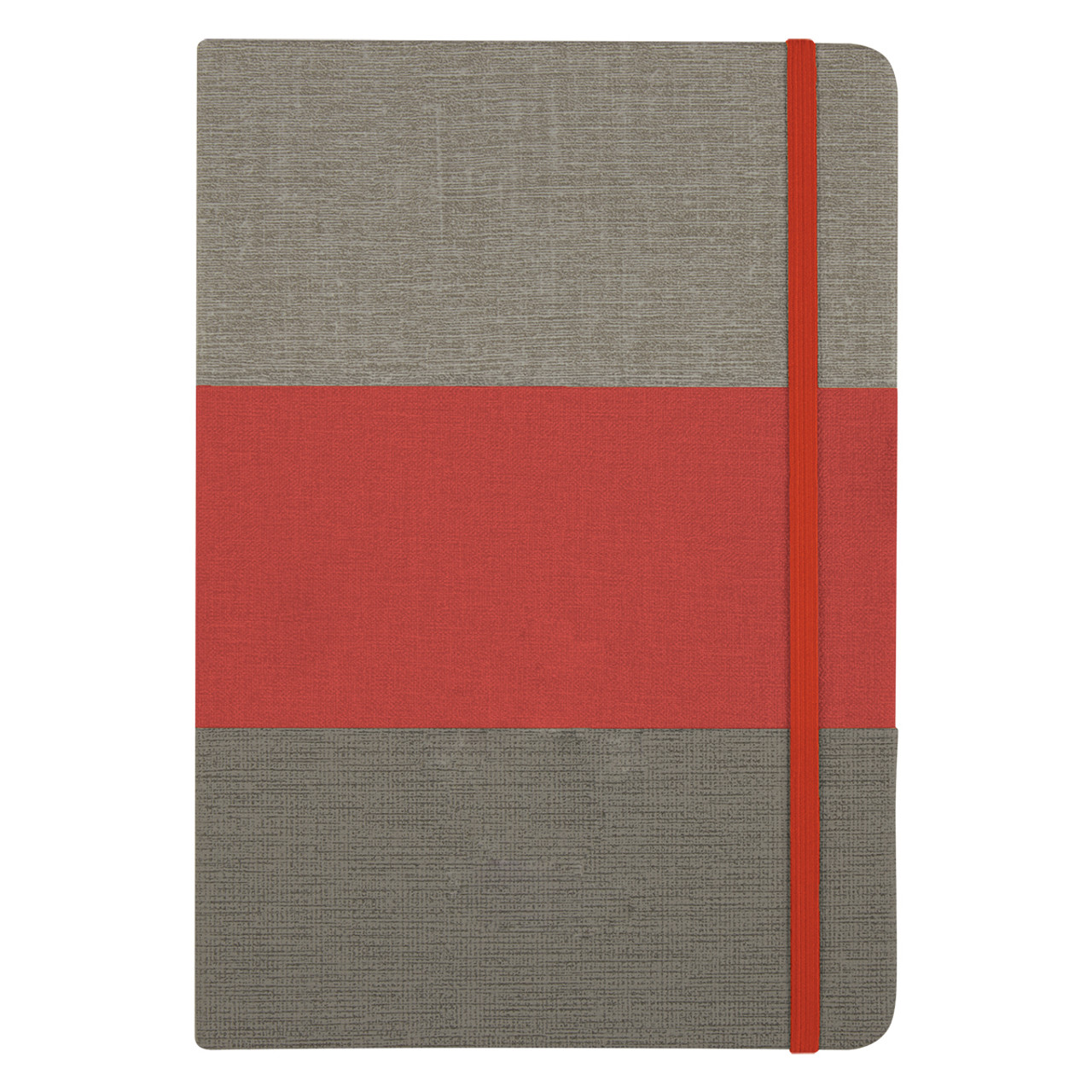 GRAY WITH RED