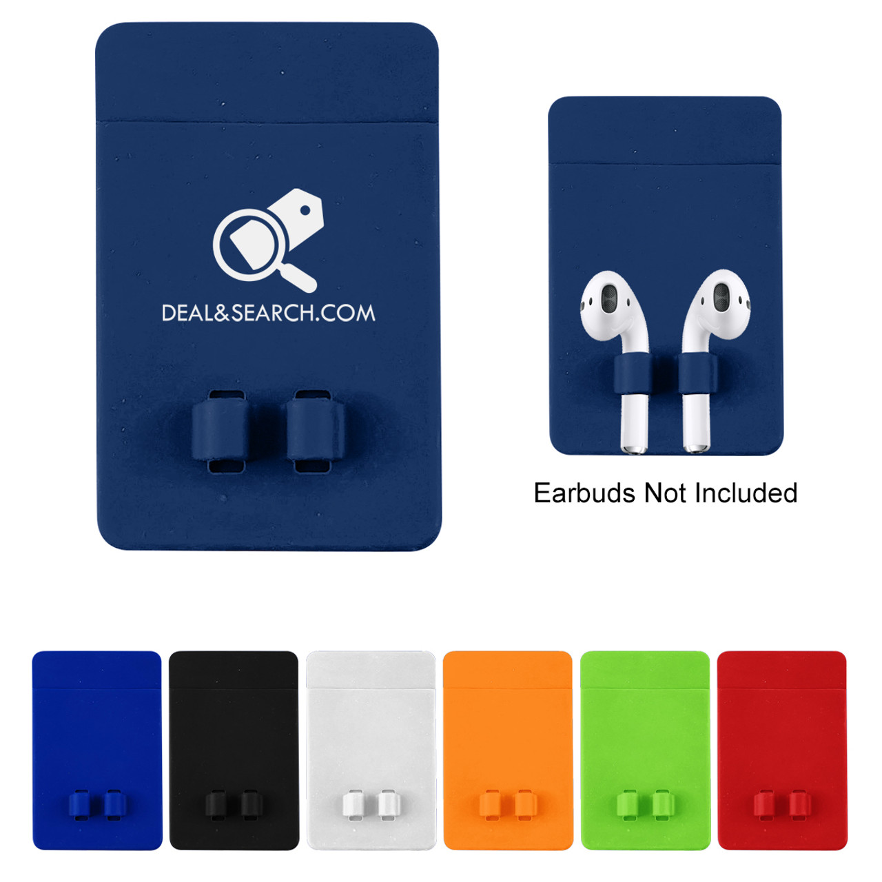 Custom Phone Wallet With Earbuds Holder 25135