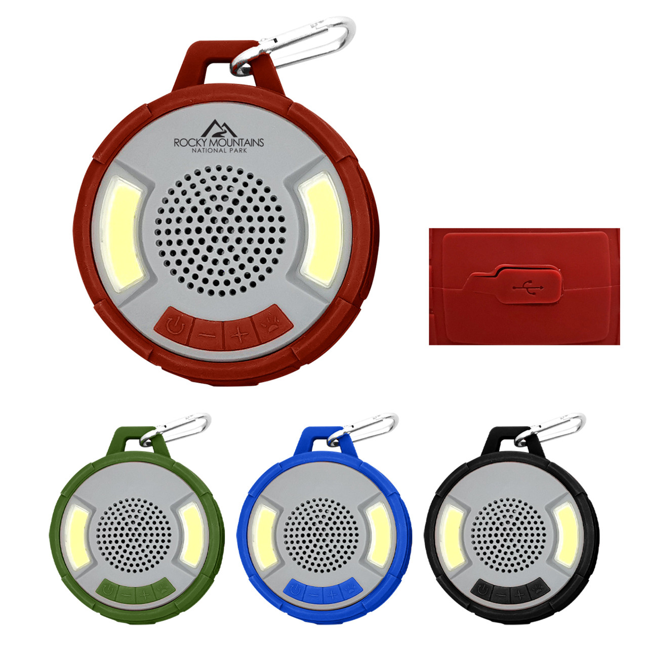 Custom Outdoor Wireless Speaker With COB Light 25018