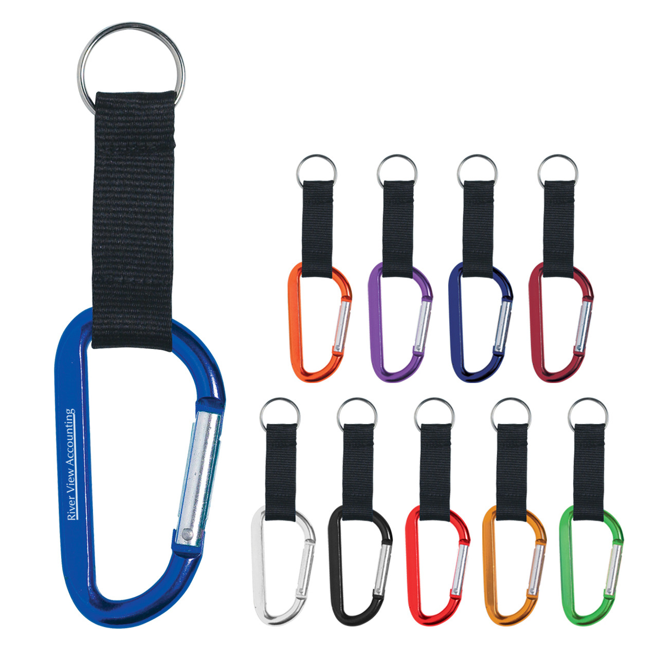 Custom 8mm Carabiner 2058