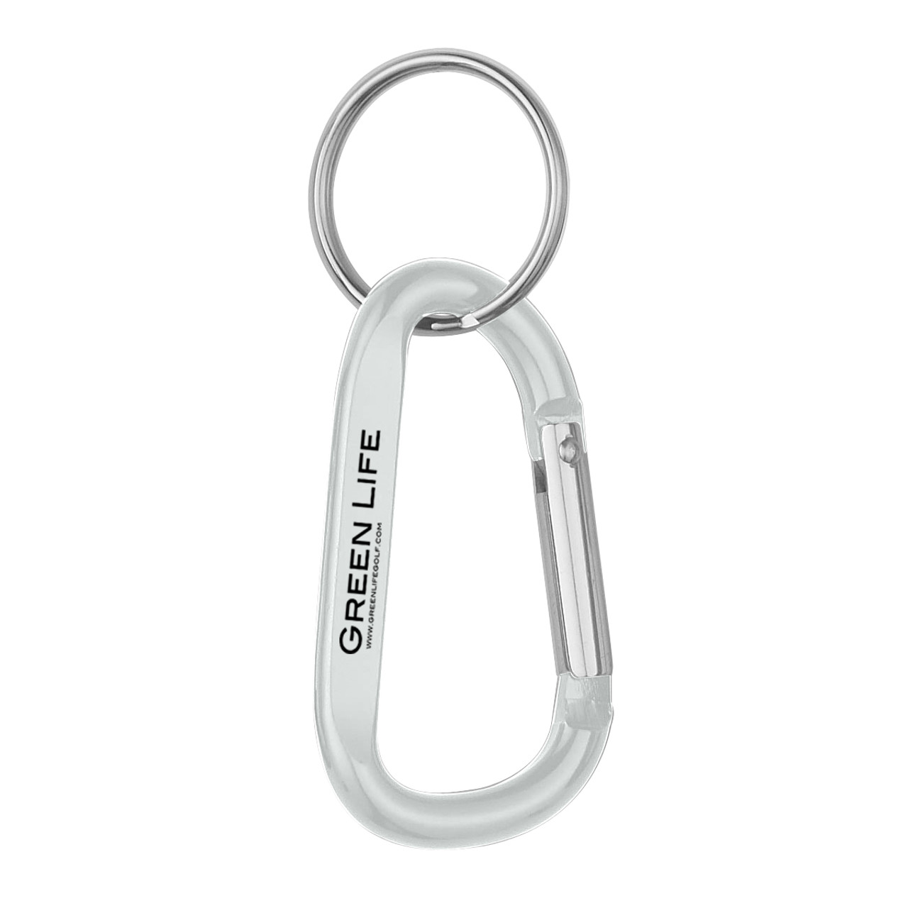 Custom 8mm Carabiner With Split Ring 2082