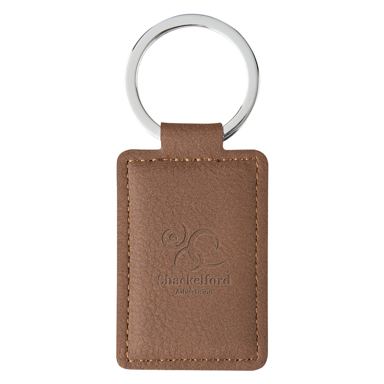 Custom Leatherette Executive Key Tag 4730