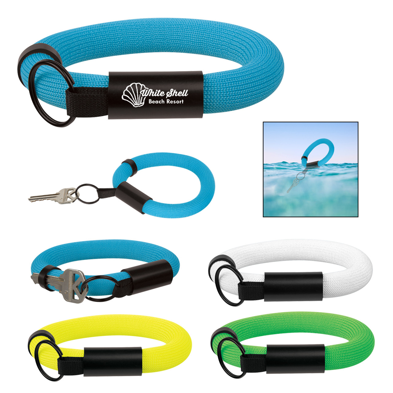 Custom Floating Wristband Key Holder 2041