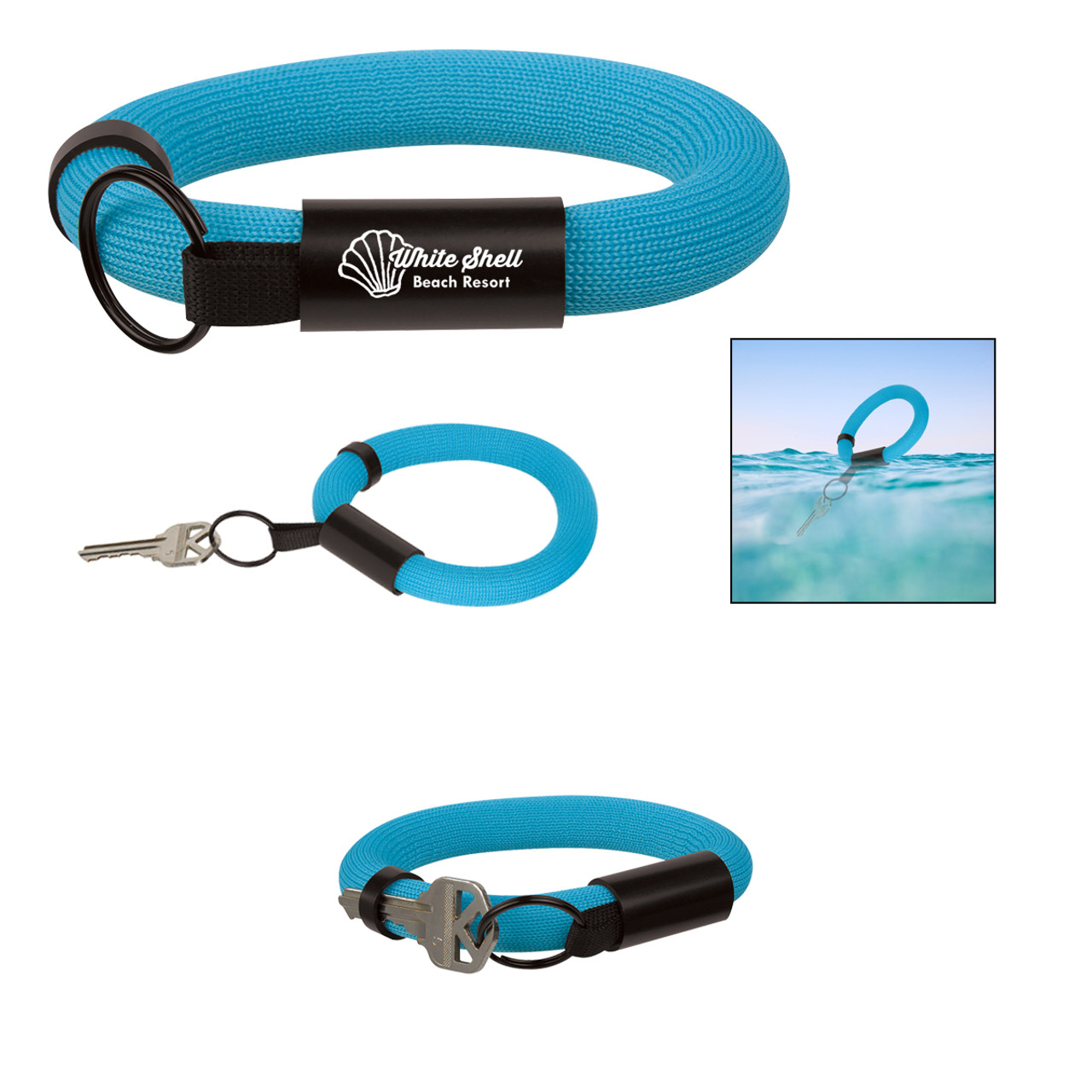Custom Floating Wristband Key Holder 2041