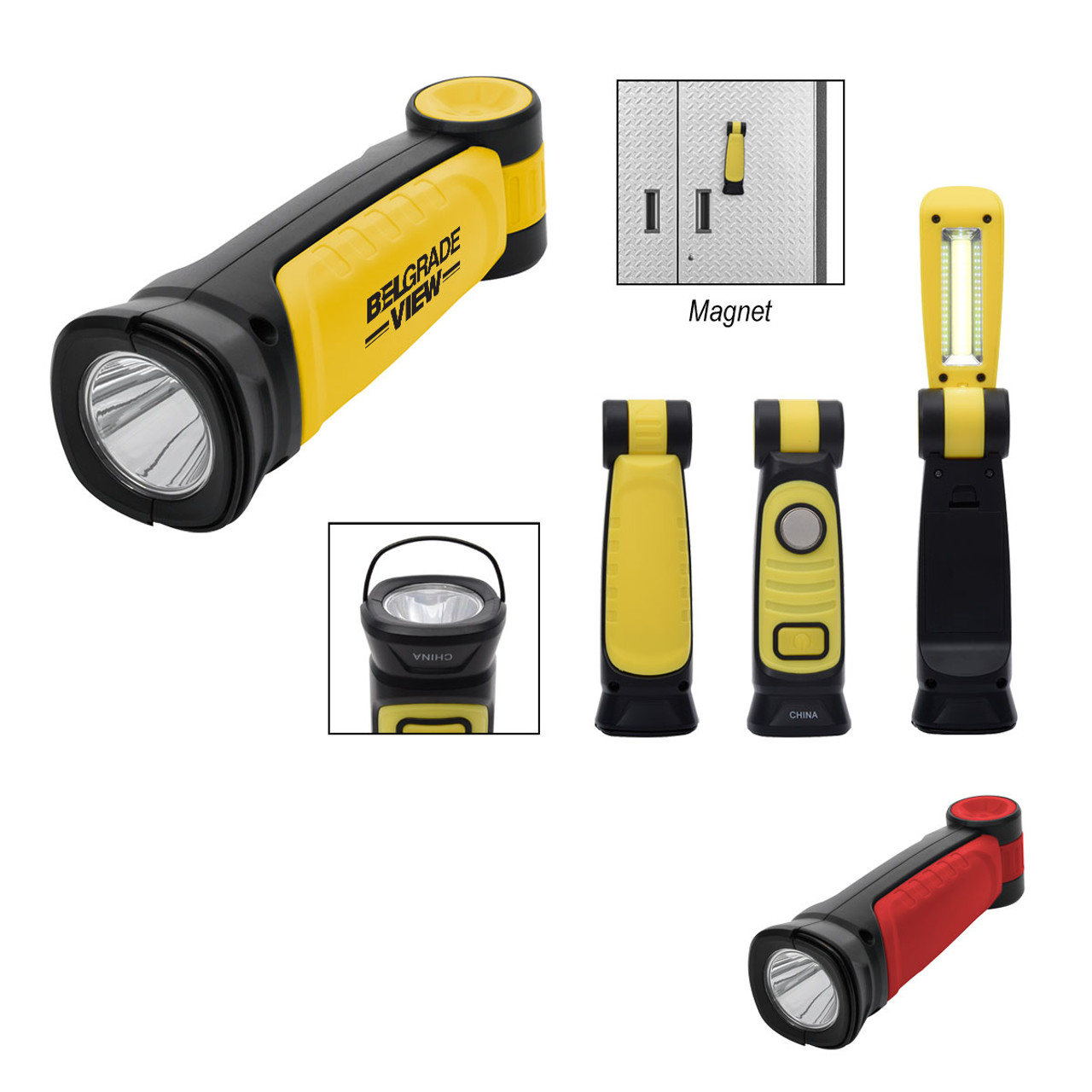 Custom Foldable Worklight Torch 2559