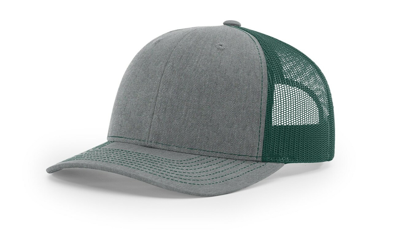 Heather Grey/Dark Green