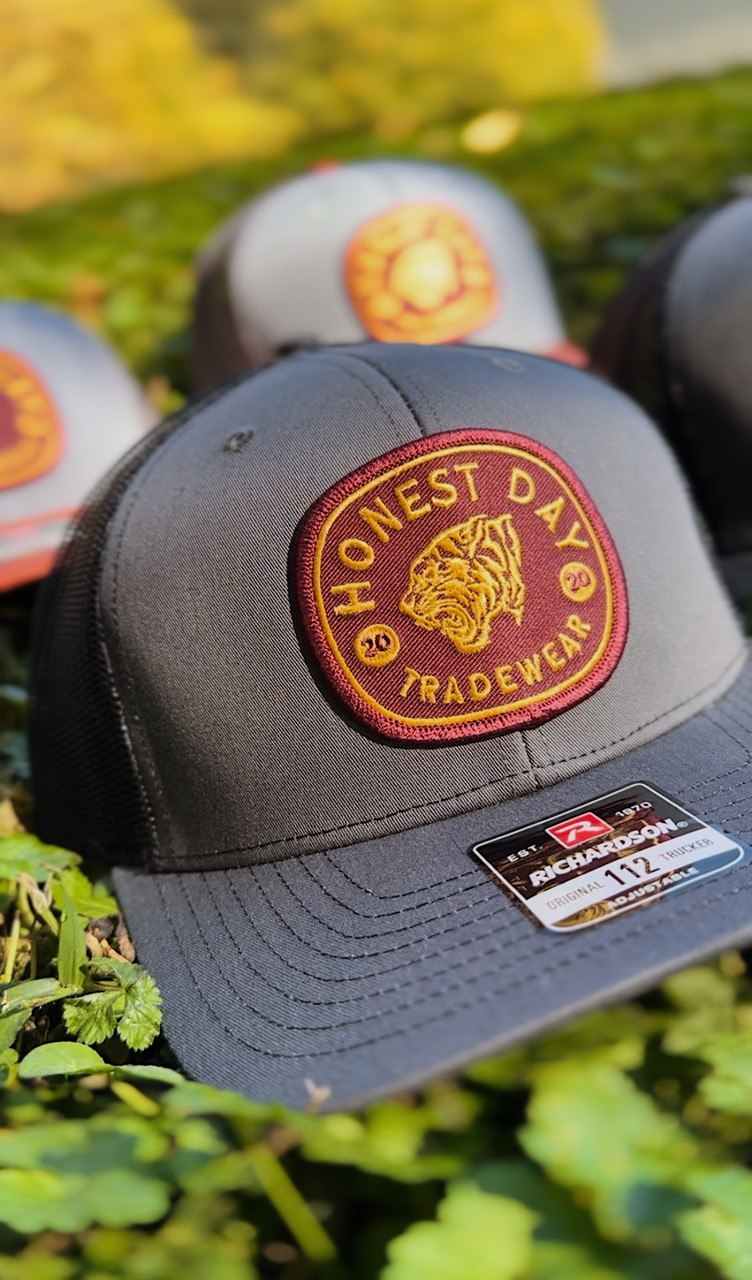 Customized Embroidered Patches on Trucker Hats