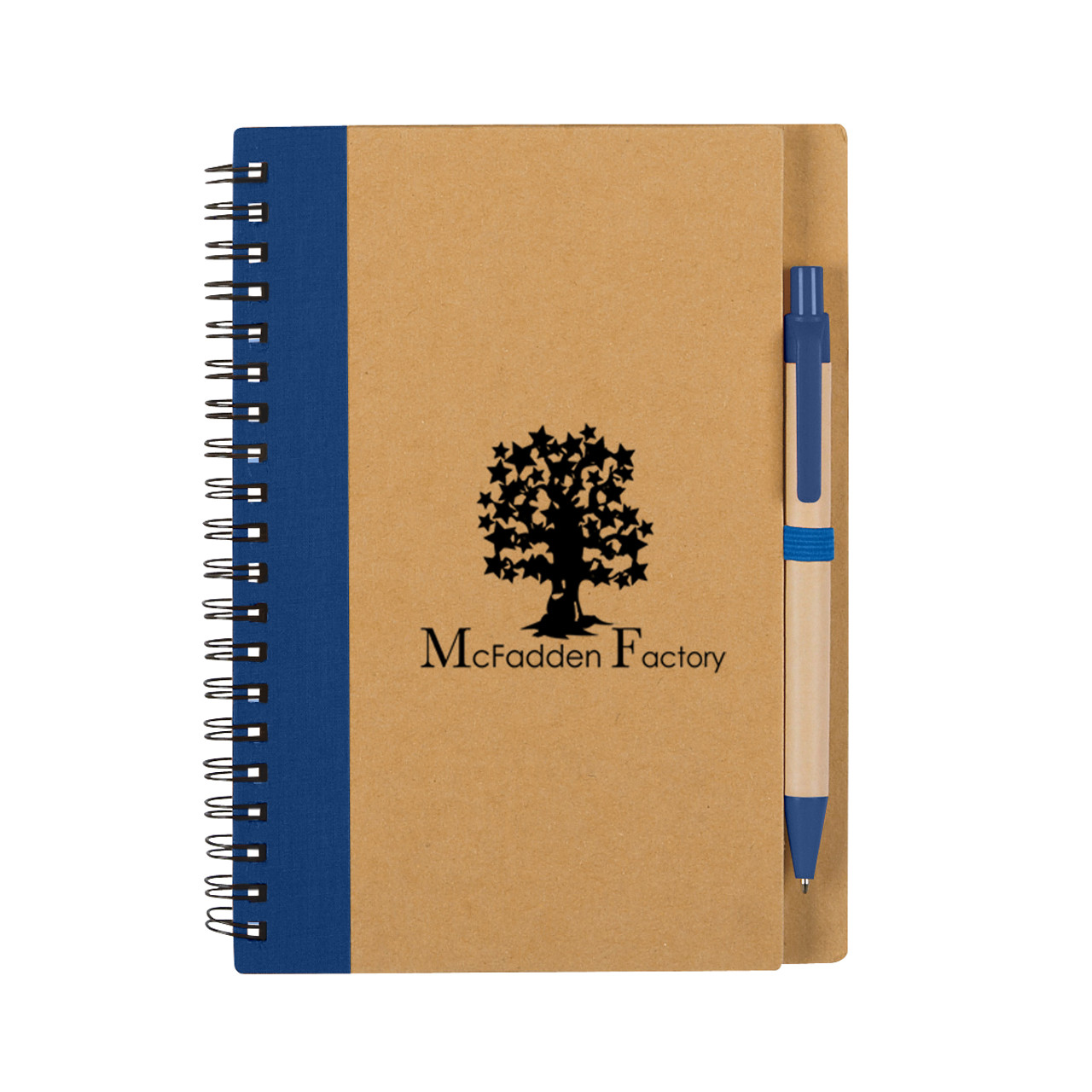 Custom Eco-Inspired Spiral Notebook & Pen 6100