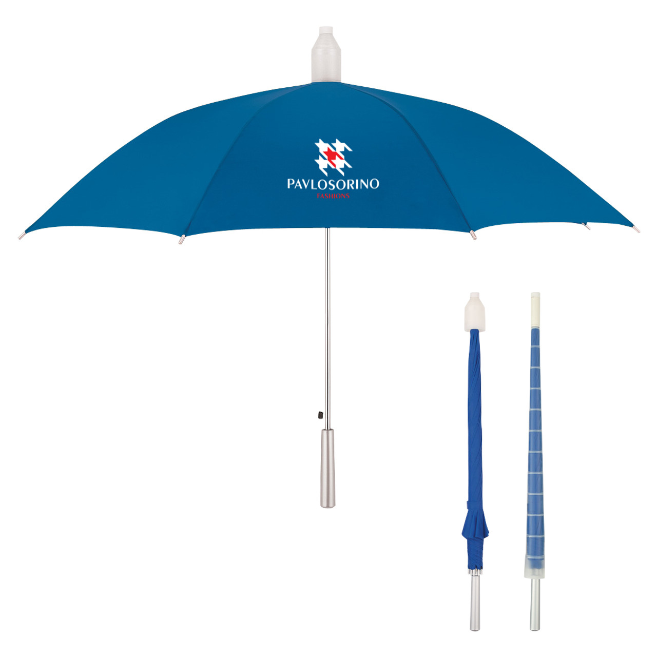 Custom 46" Arc Umbrella With Collapsible Cover 4023