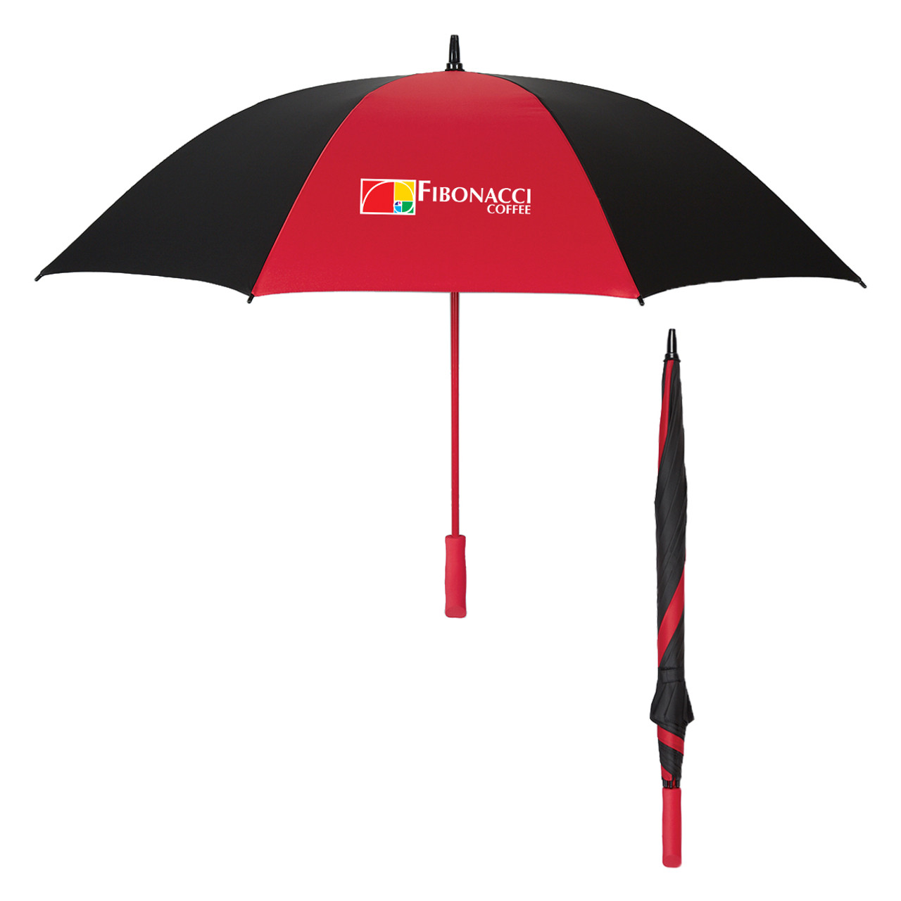 Custom 60" Arc Splash of Color Golf Umbrella 4125
