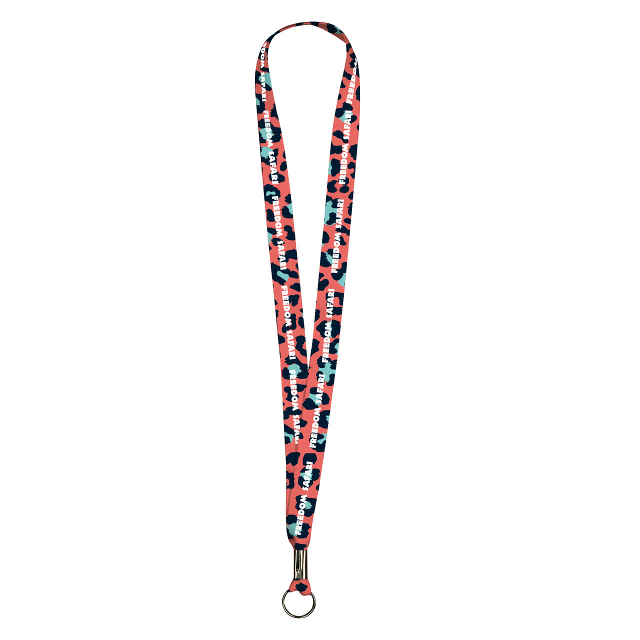 Custom Full Color Imprint Smooth Dye Sublimation Lanyard - 1/2" x 36" LANYARDS-DS50
