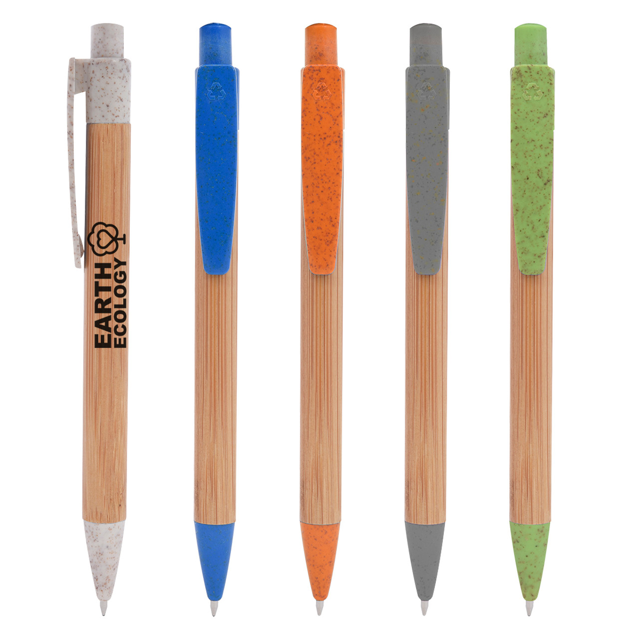 Custom Bamboo Wheat Writer Pen 522