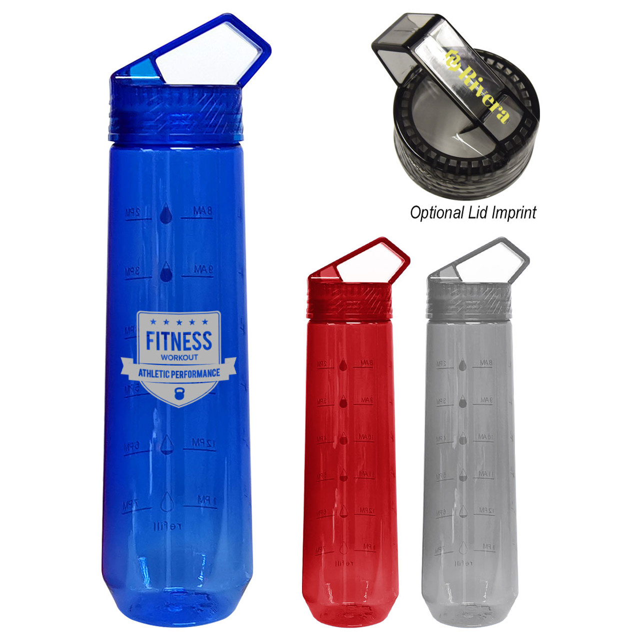 Custom 32 Oz. Tritan™ Hydro Time Marked Bottle 50105