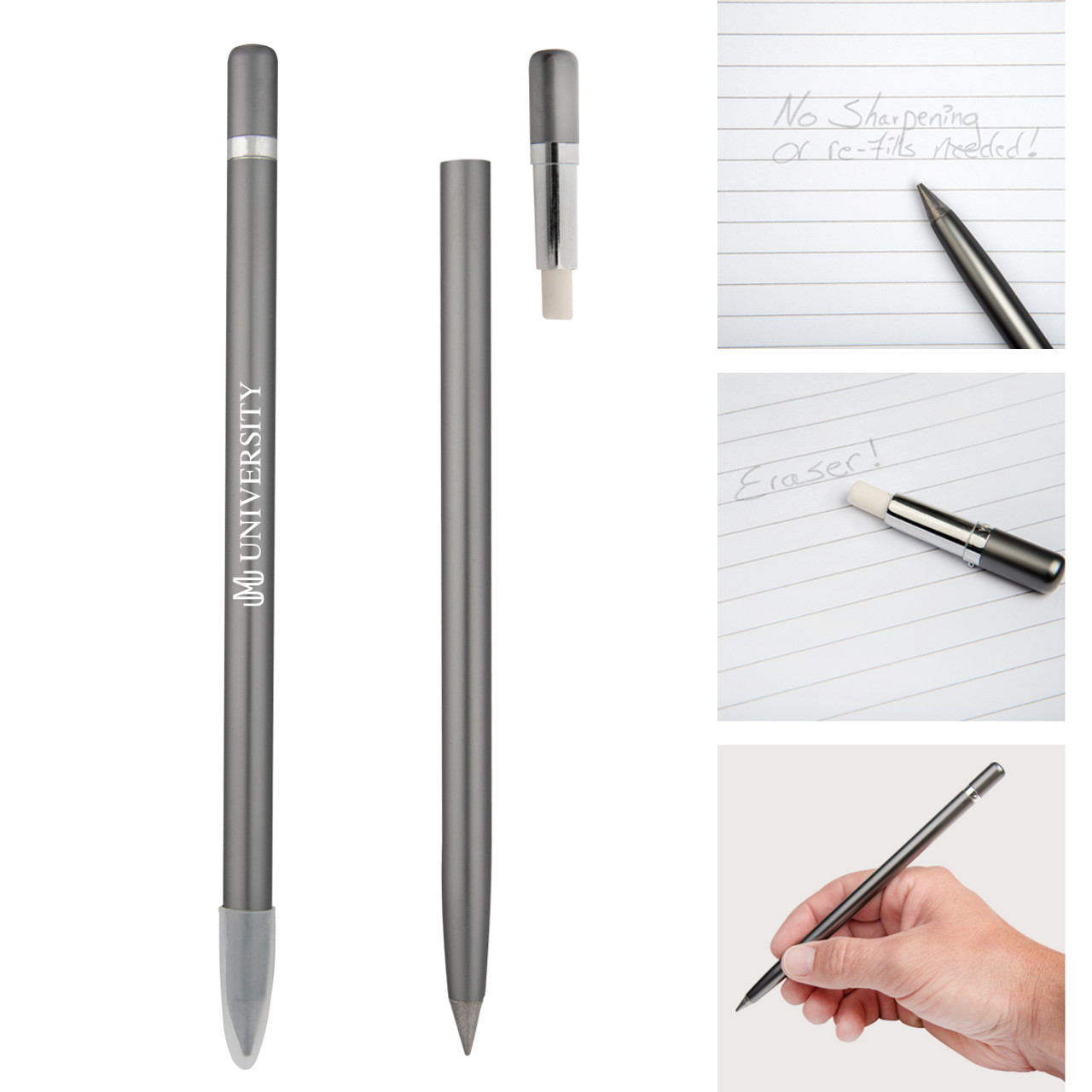 Custom Metal Alloy Tip Inkless Pen 11165