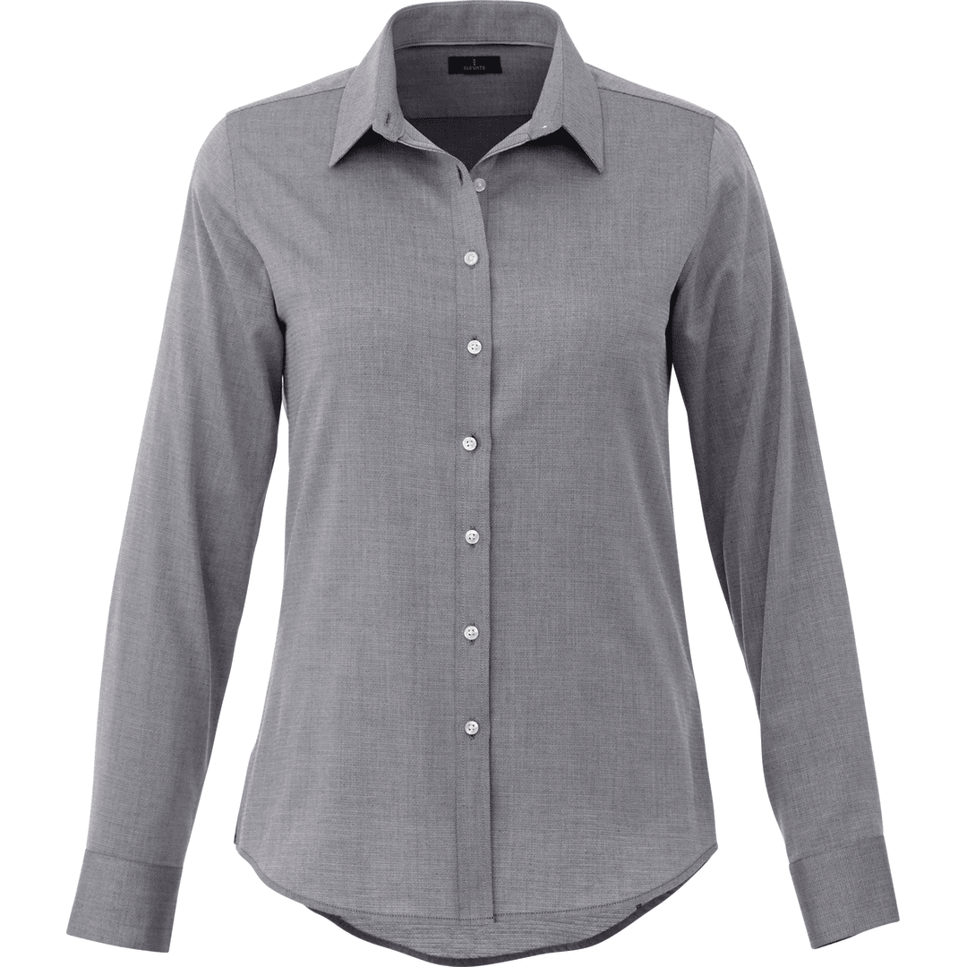 Embroidered Womens PIERCE Long Sleeve Shirt