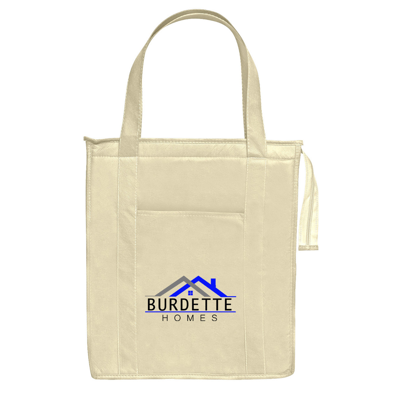Custom Non-Woven Insulated Shopper Tote Bag 3037