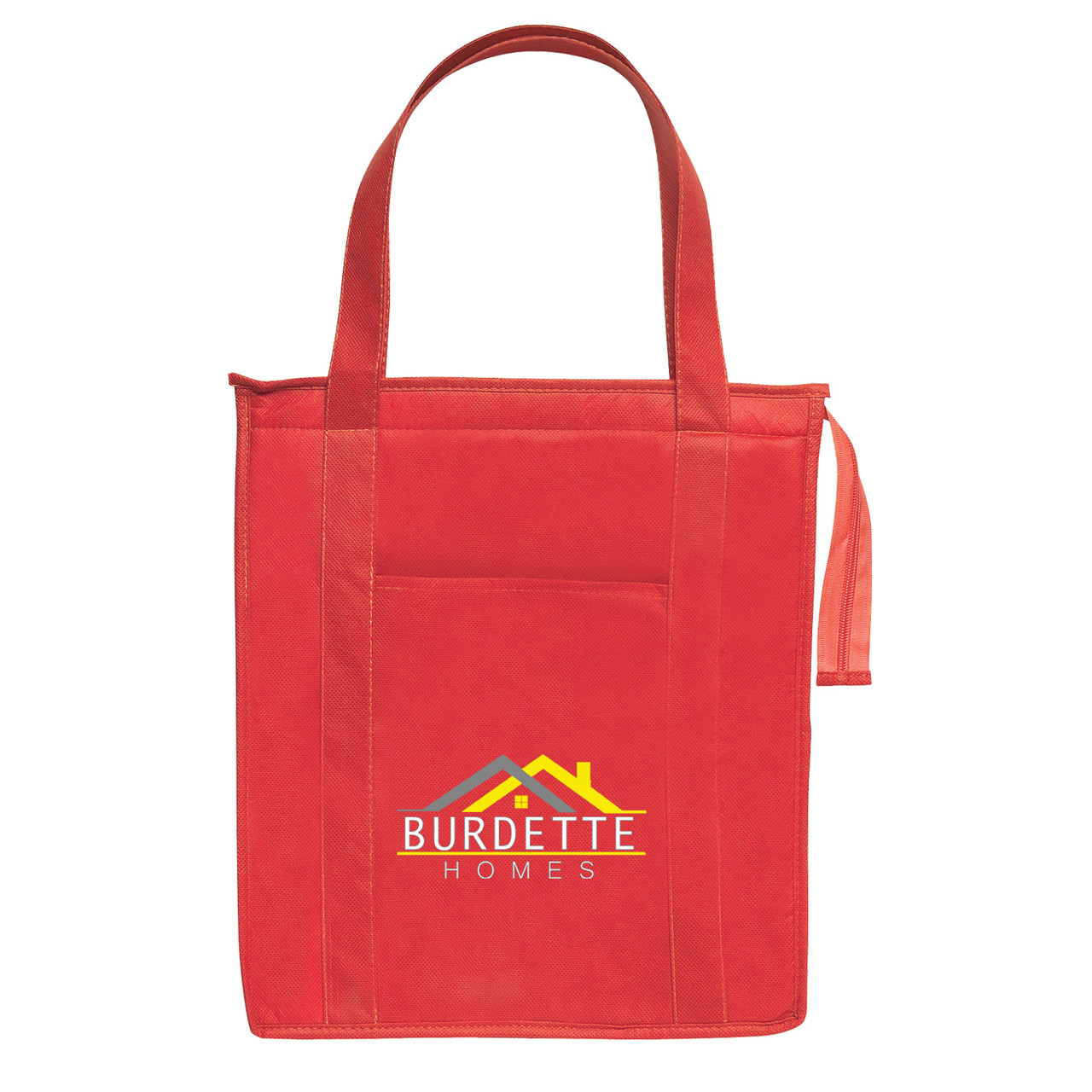 Custom Non-Woven Insulated Shopper Tote Bag 3037
