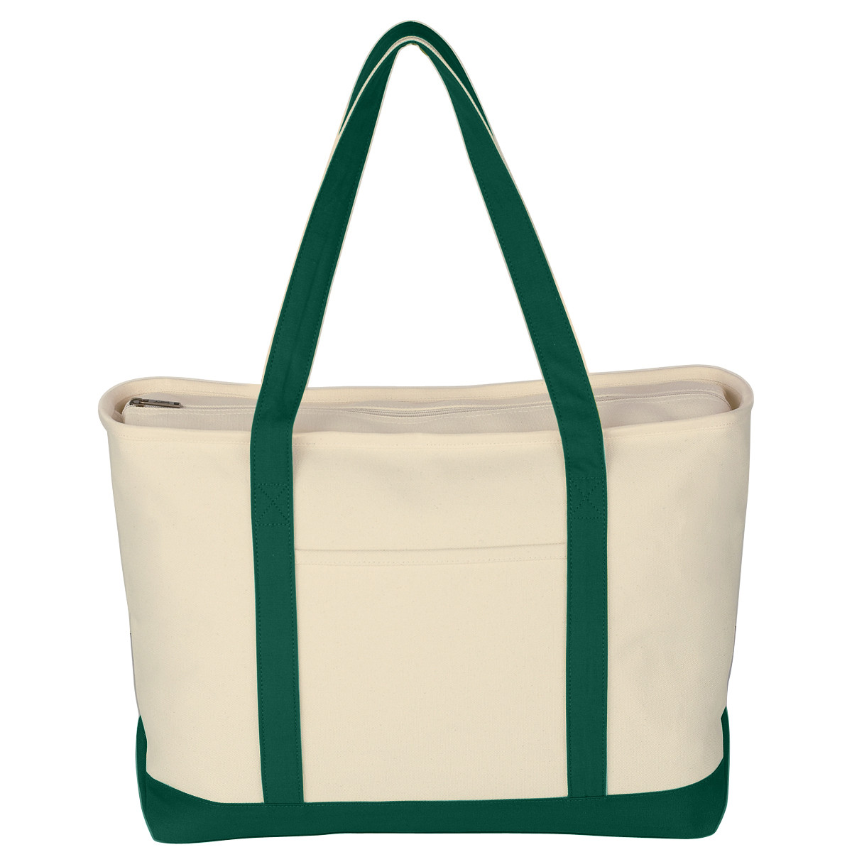 NATURAL WITH FOREST GREEN