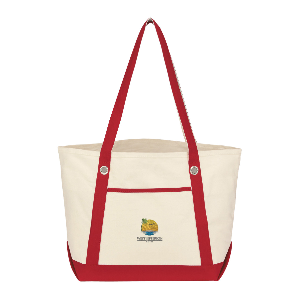 RECYCLED NATURAL WITH RED