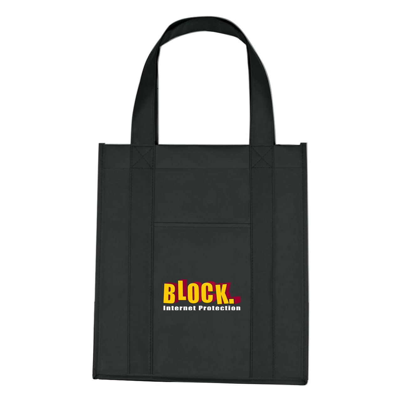 Custom Matte Laminated Non-Woven Shopper Tote Bag 3337