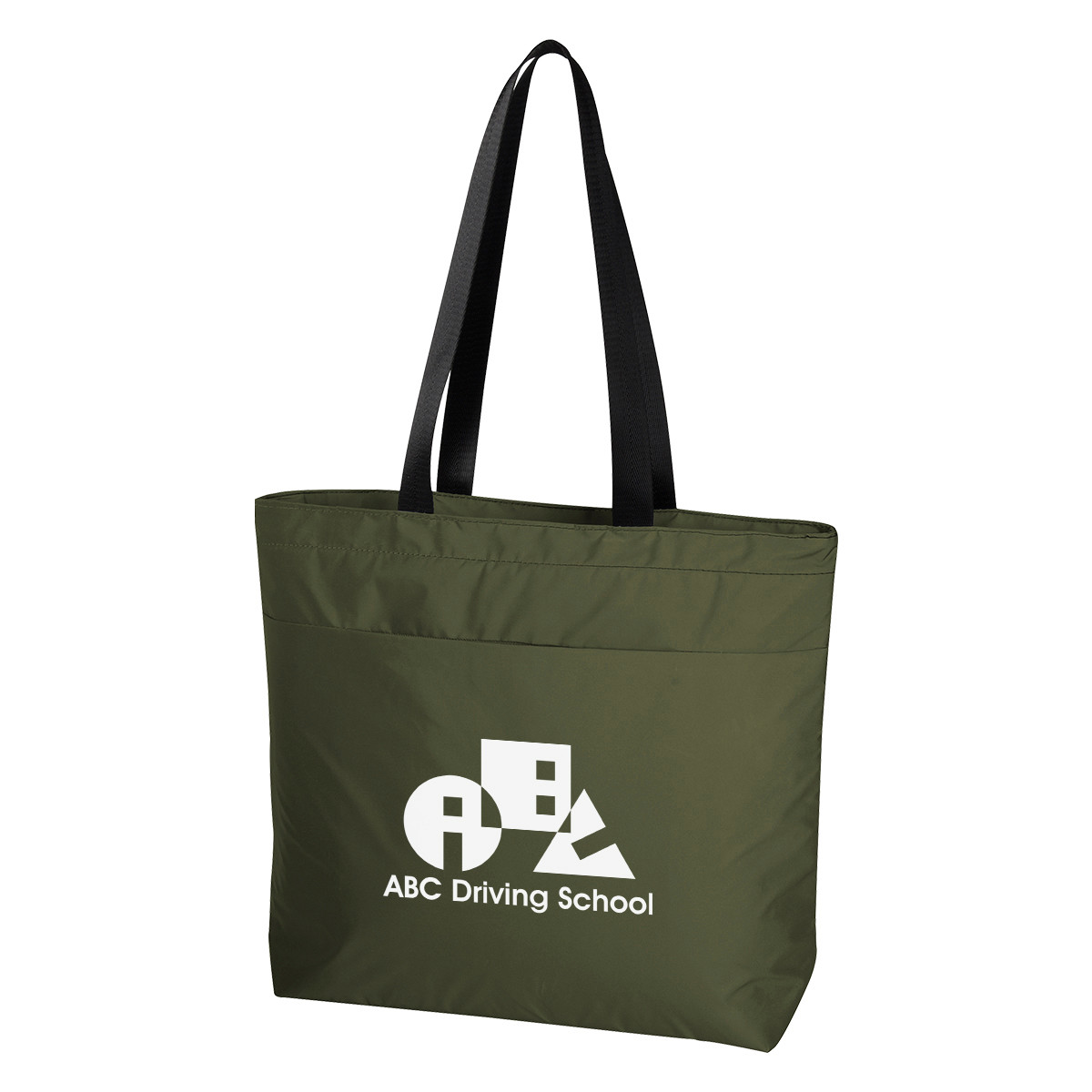 Custom Solstice Reflective Cooler Tote Bag 3423