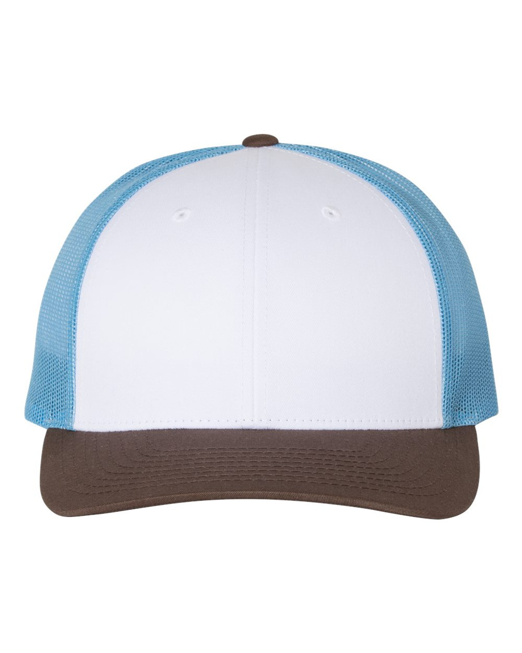 White/ Columbia Blue/ Brown