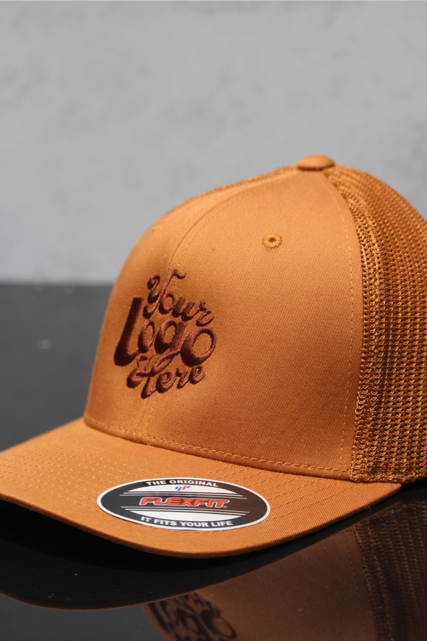 Custom Embroidered Flexfit Trucker Hats