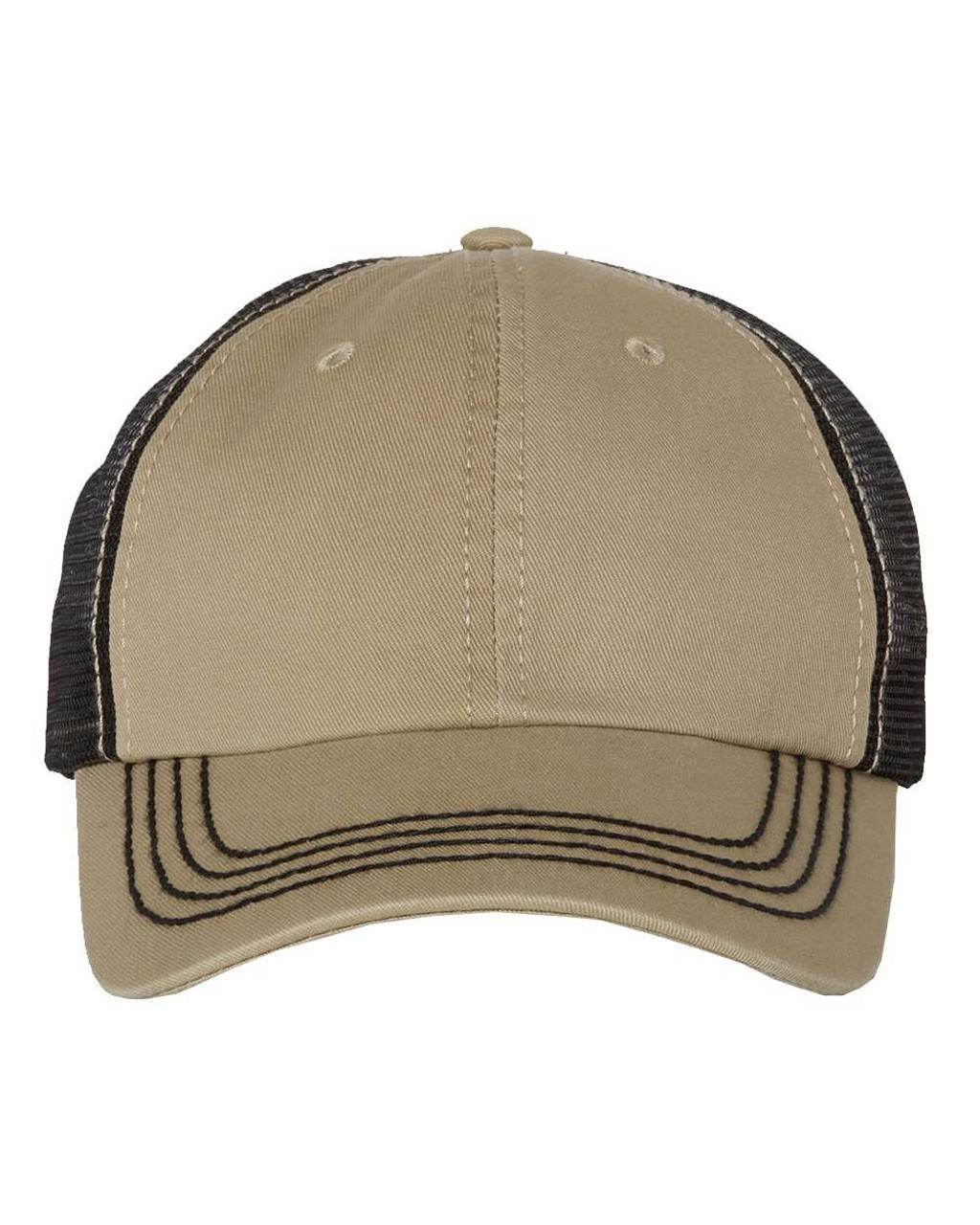 Custom Embroidered Washed Twill Trucker Cap - 6894